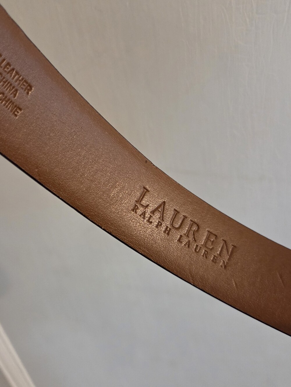 Extra Large Ralph Lauren Calfhair Leopard Belt - Picture 3 of 4